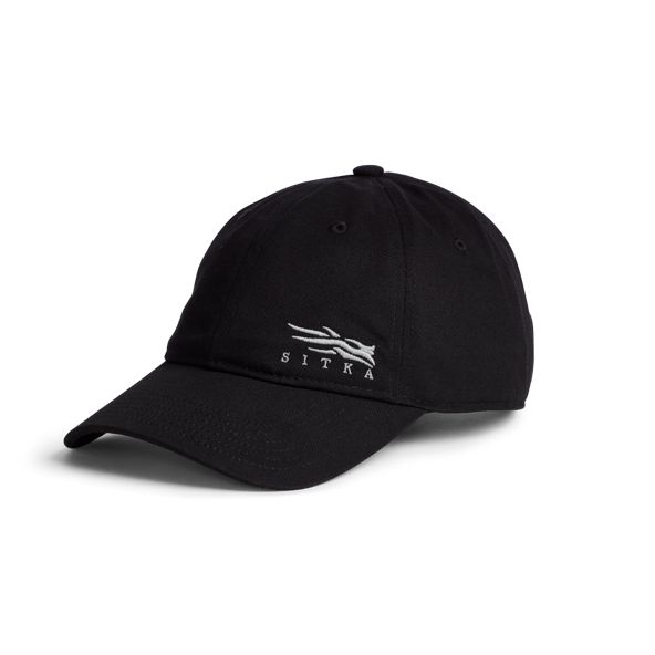 Sitka Badge Icon Lo Pro Strapback Hüte Herren Schwarz | SXAHFW065