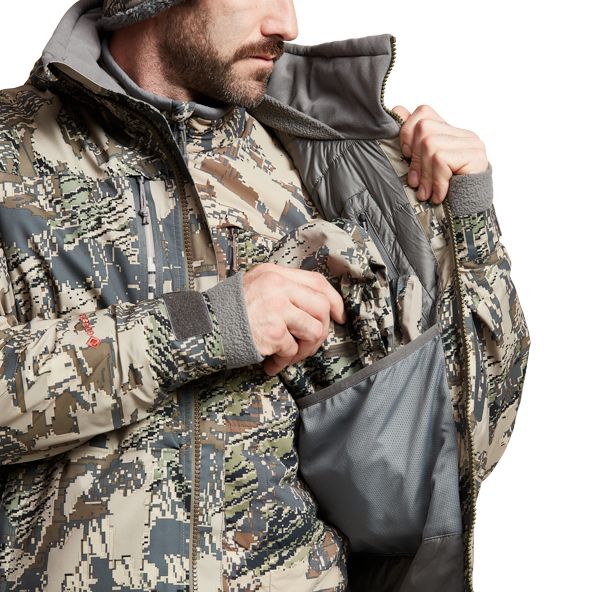 Sitka Blizzard Aerolite Parka Jacke Herren Camouflage | BPODXS956