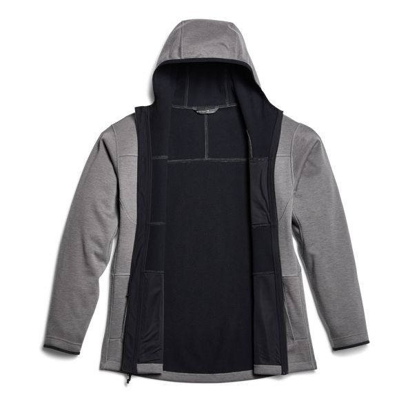 Sitka Camp Hoodie Herren Grau | PENKRV856