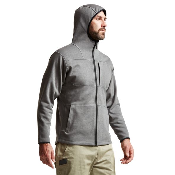 Sitka Camp Hoodie Herren Grau | PENKRV856