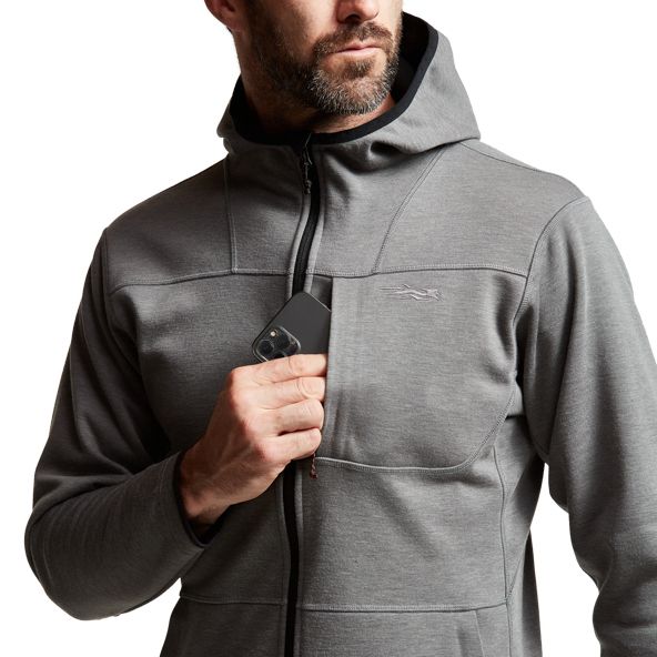 Sitka Camp Hoodie Herren Grau | PENKRV856