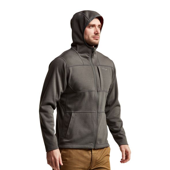 Sitka Camp Hoodie Herren Grau | ZDKLOP421