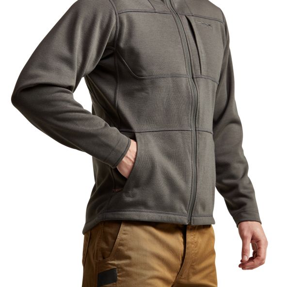 Sitka Camp Hoodie Herren Grau | ZDKLOP421