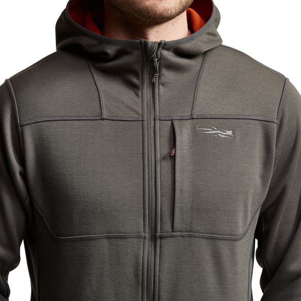 Sitka Camp Hoodie Herren Grau | ZDKLOP421