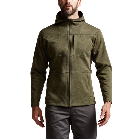 Sitka Camp Hoodie Herren Grün | BVKMRP632