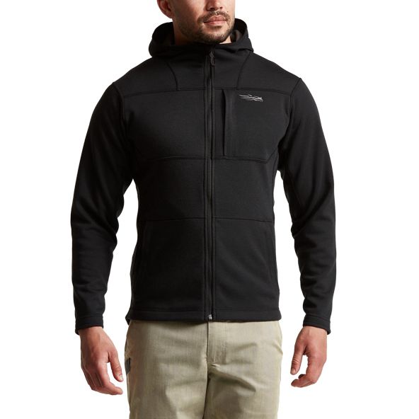 Sitka Camp Hoodie Herren Schwarz | NYTJQI249