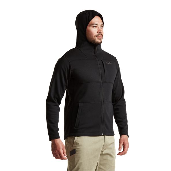 Sitka Camp Hoodie Herren Schwarz | NYTJQI249