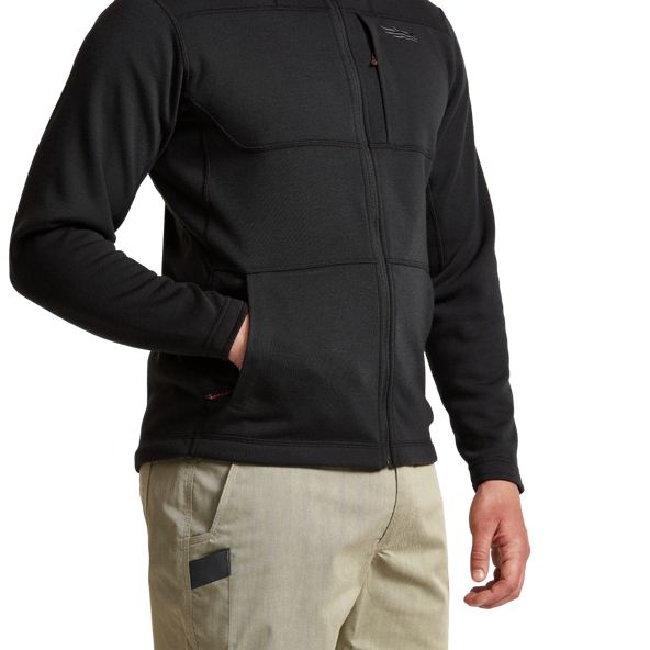 Sitka Camp Hoodie Herren Schwarz | NYTJQI249