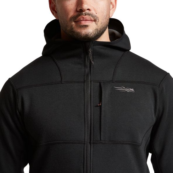 Sitka Camp Hoodie Herren Schwarz | NYTJQI249