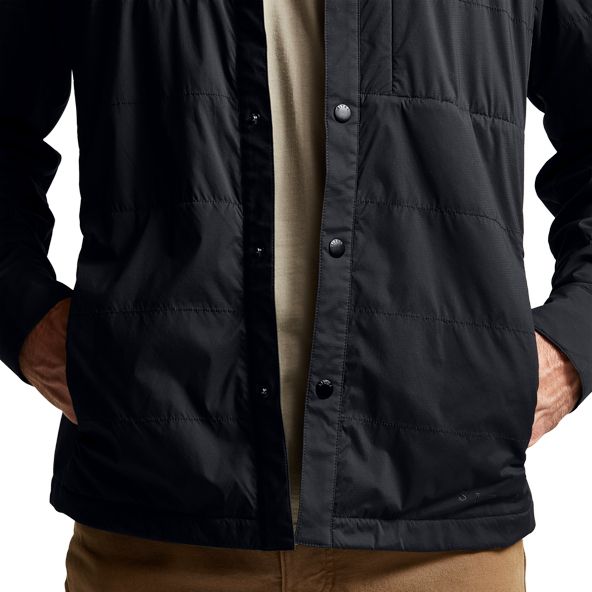 Sitka Canyon Jacke Herren Schwarz | UMQTFH859