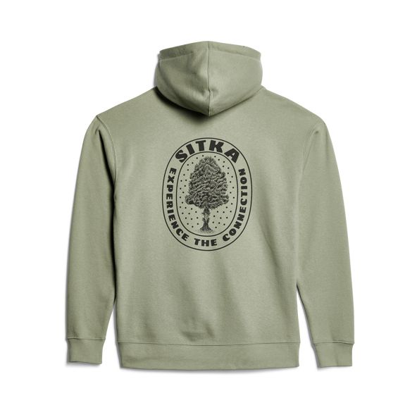 Sitka Cedar Rub Zip Hoodie Herren Grün | LVDJQX285