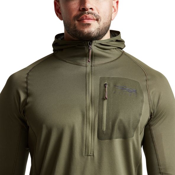 Sitka Core Laufschuhe Hoodie Herren Grün | IXYOTP045