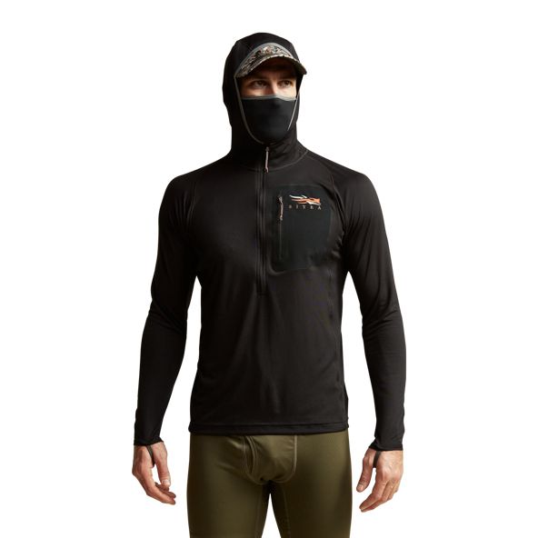 Sitka Core Laufschuhe Hoodie Herren Schwarz | LJQUOK324