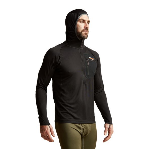 Sitka Core Laufschuhe Hoodie Herren Schwarz | LJQUOK324