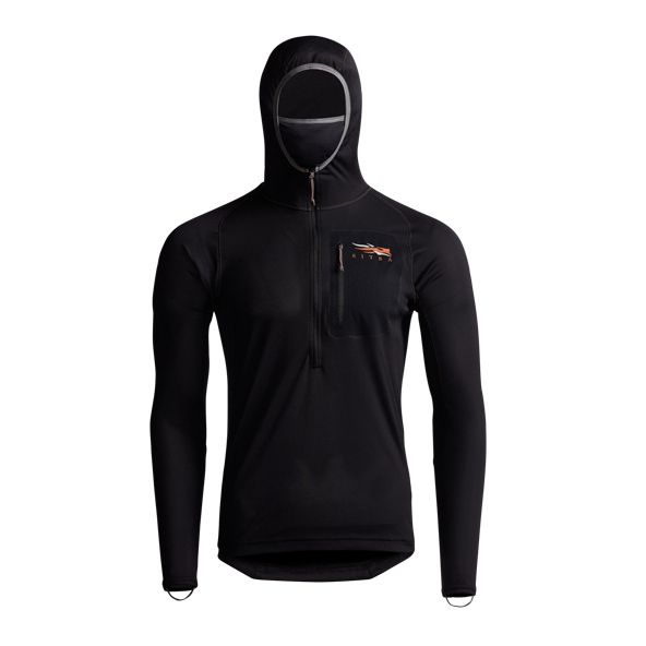 Sitka Core Laufschuhe Hoodie Herren Schwarz | LJQUOK324