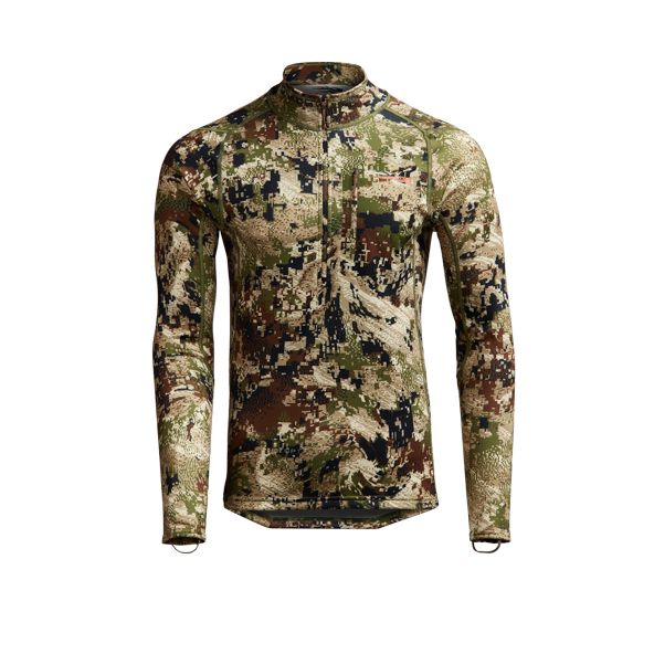 Sitka Core Midweight Zip-T Fleece Herren Camouflage | YSGZHR630