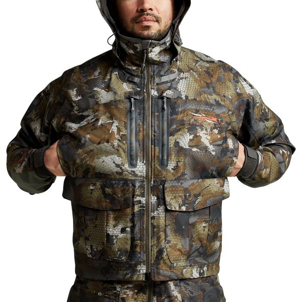 Sitka Delta Wading Jacke Herren Camouflage | NJHFZD724