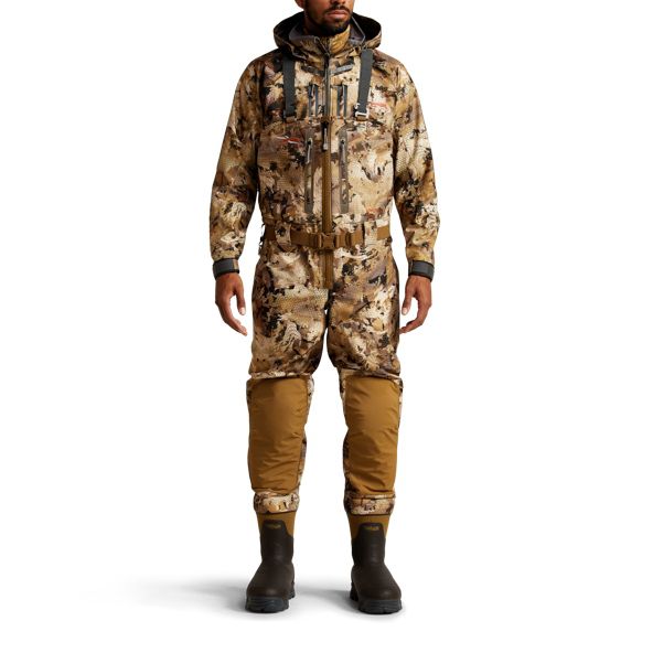 Sitka Delta Zip Wasserhose Herren Camouflage | NAQTBO045