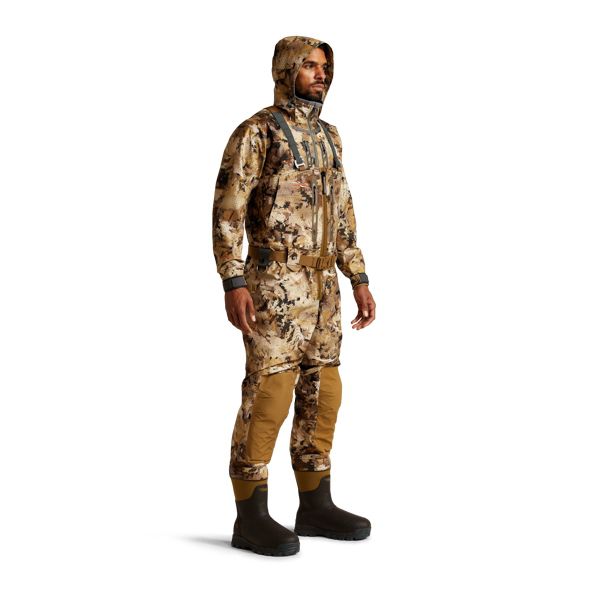 Sitka Delta Zip Wasserhose Herren Camouflage | NAQTBO045