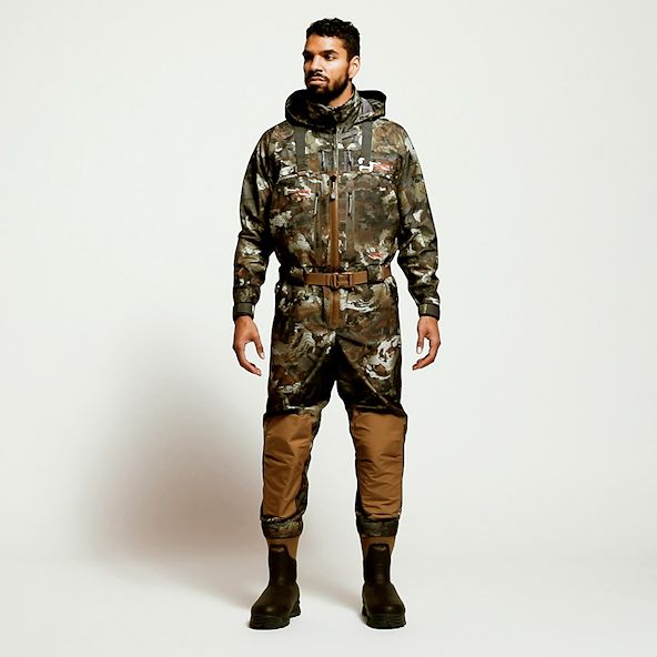 Sitka Delta Zip Wasserhose Herren Camouflage | PMIVTH830