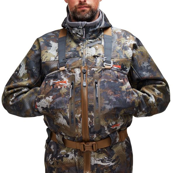 Sitka Delta Zip Wasserhose Herren Camouflage | PMIVTH830