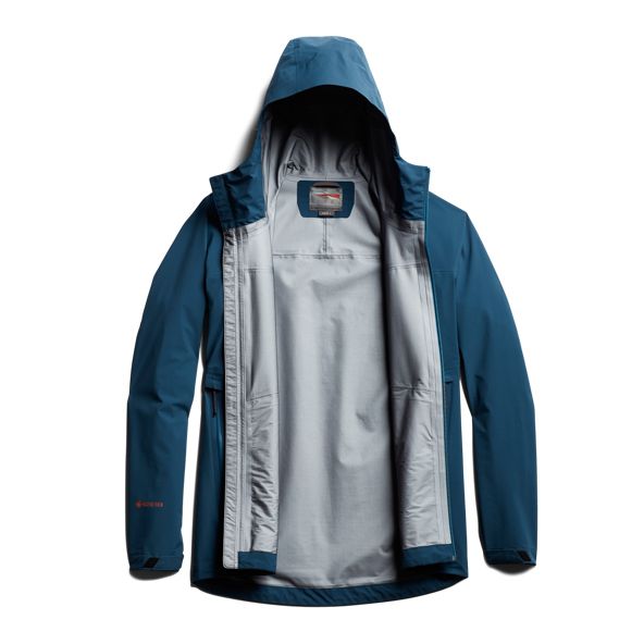 Sitka Dew Point Jacke Herren Blau | HSJRAE746