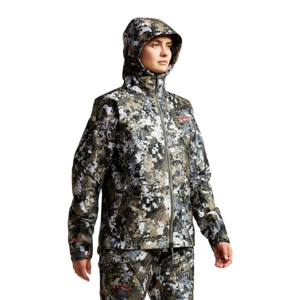 Sitka Downpour Jacke Damen Camouflage | LXWTOV258