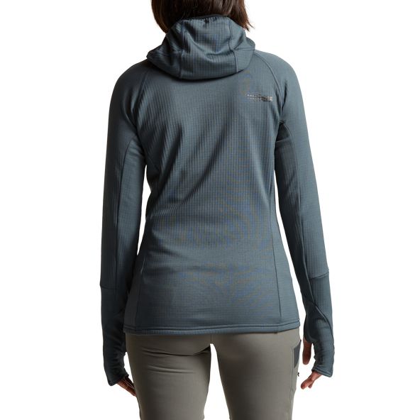 Sitka Fanatic Hoodie Damen Blau | ANXQJR378