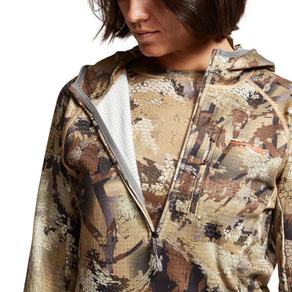 Sitka Fanatic Hoodie Damen Camouflage | ZKFUQS048