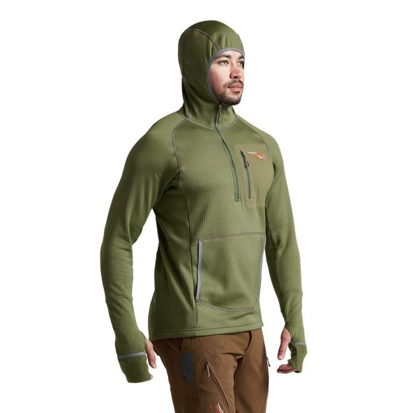 Sitka Fanatic Hoodie Herren Grün | FMTAVB437