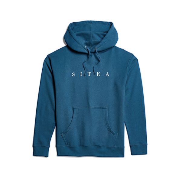 Sitka Foundation Pullover Hoodie Herren Blau | RKXGUE159