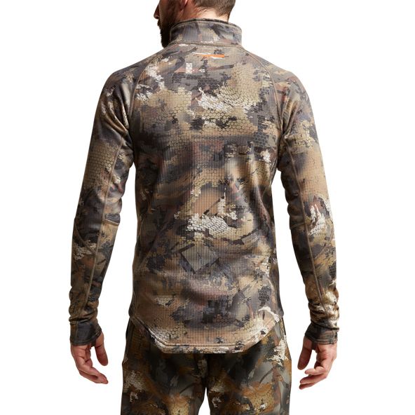 Sitka Grinder Half-Zip Fleece Herren Camouflage | WLJFDV497