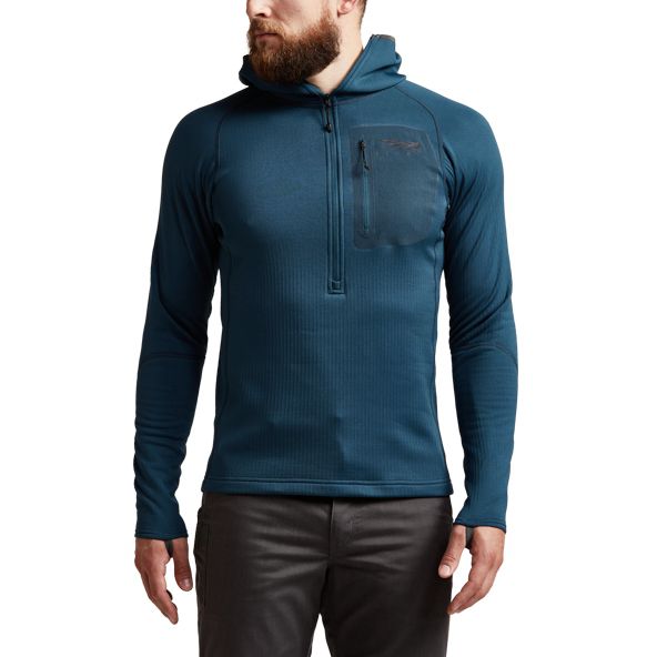 Sitka Heavyweight Hoodie Herren Blau | TMUZRD507