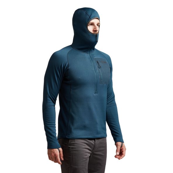 Sitka Heavyweight Hoodie Herren Blau | TMUZRD507