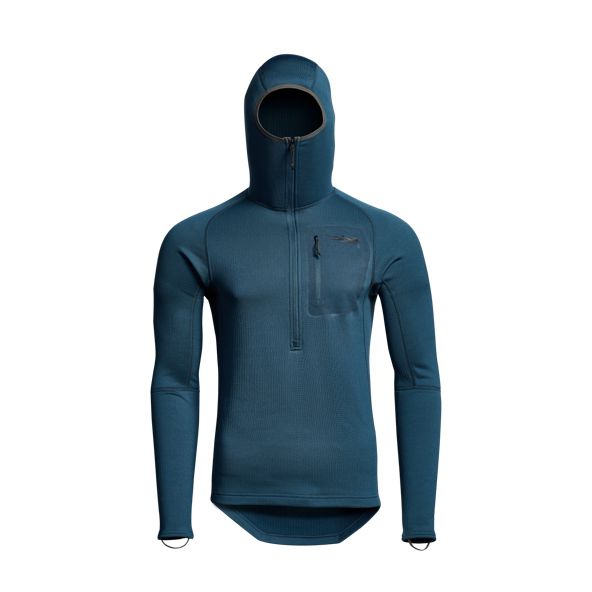 Sitka Heavyweight Hoodie Herren Blau | TMUZRD507