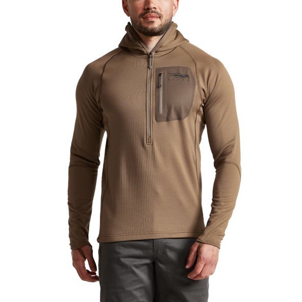 Sitka Heavyweight Hoodie Herren Braun | ZMLAEI403