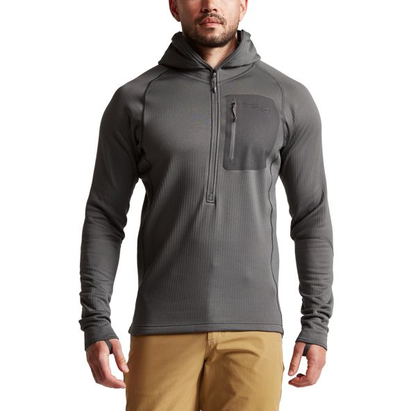 Sitka Heavyweight Hoodie Herren Grau | AVRUDY064