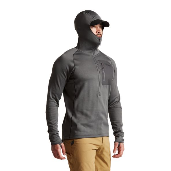 Sitka Heavyweight Hoodie Herren Grau | AVRUDY064