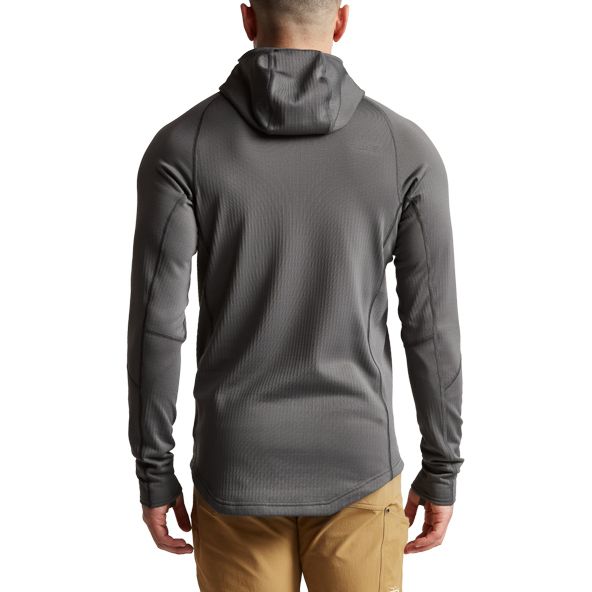 Sitka Heavyweight Hoodie Herren Grau | AVRUDY064