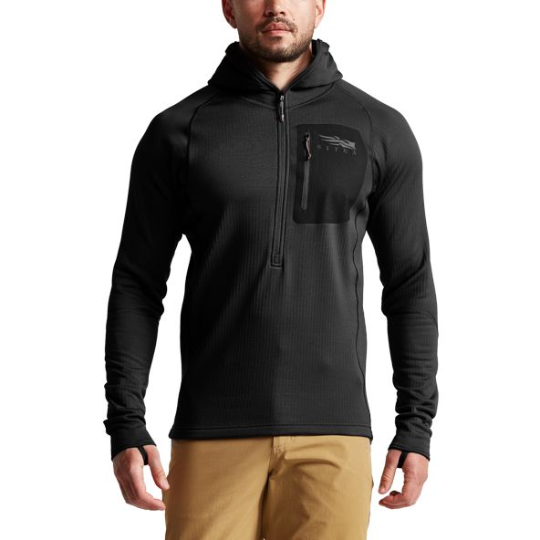 Sitka Heavyweight Hoodie Herren Schwarz | TPMBHA619