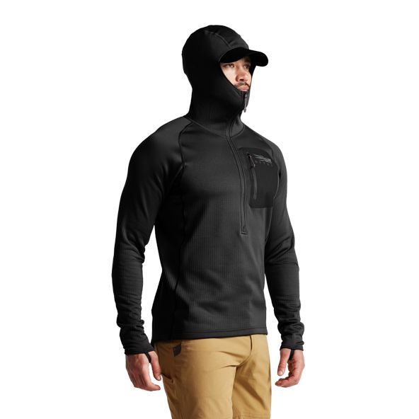 Sitka Heavyweight Hoodie Herren Schwarz | TPMBHA619