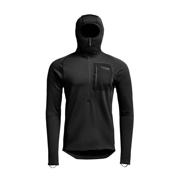 Sitka Heavyweight Hoodie Herren Schwarz | TPMBHA619