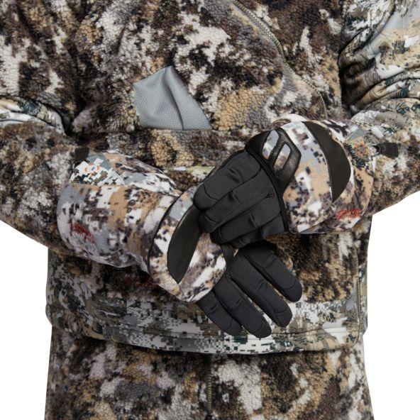 Sitka Incinerator Flip Mitt Handschuhe Herren Camouflage | YVXOMU368