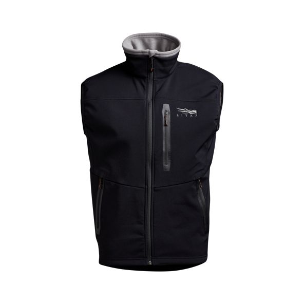 Sitka Jetstream - 2021 Weste Herren Schwarz | SNOGQC391