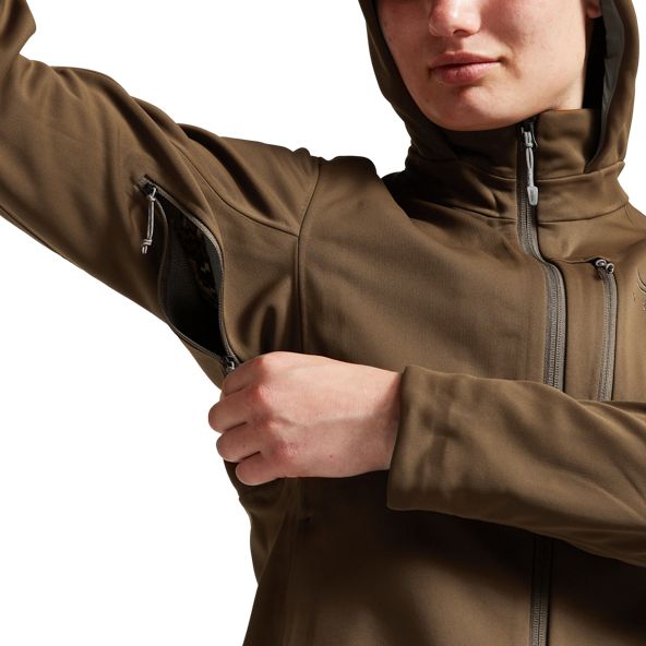 Sitka Jetstream Jacke Damen Braun | MCLXSZ061