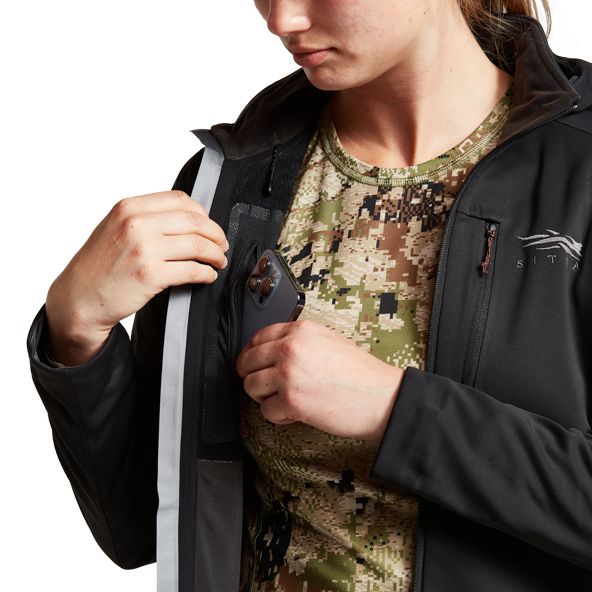 Sitka Jetstream Jacke Damen Schwarz | NPKLFA576