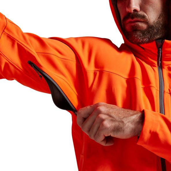 Sitka Jetstream Jacke Herren Orange | FQLMUX014