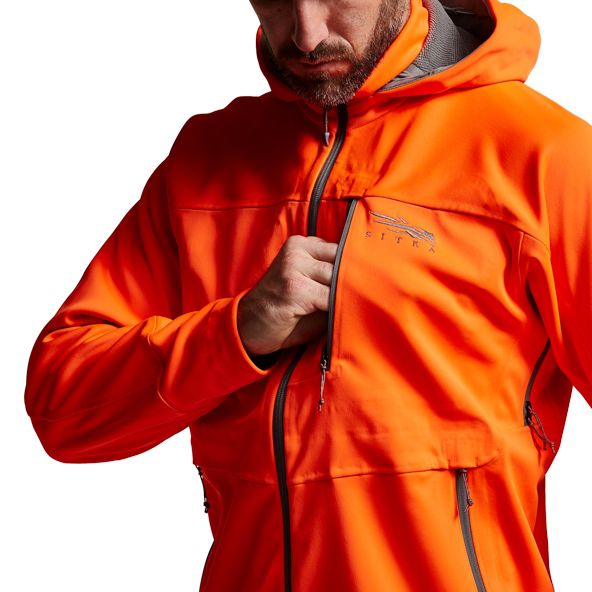 Sitka Jetstream Jacke Herren Orange | FQLMUX014