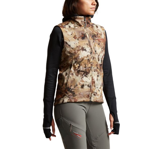 Sitka Jetstream Weste Damen Camouflage | YZUMSG384