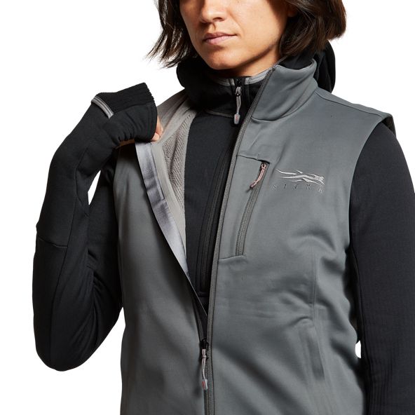 Sitka Jetstream Weste Damen Grau | WGABEP096